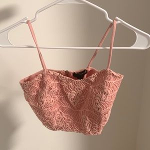 Pink Crop Top